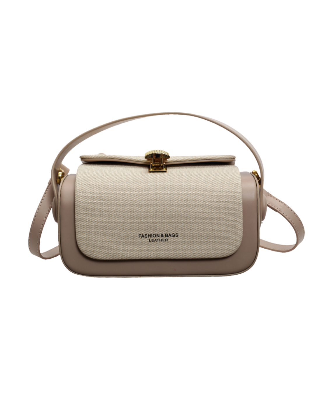 Bolsa transversal com aba de tecido colorido Retro II | Design elegante e funcional