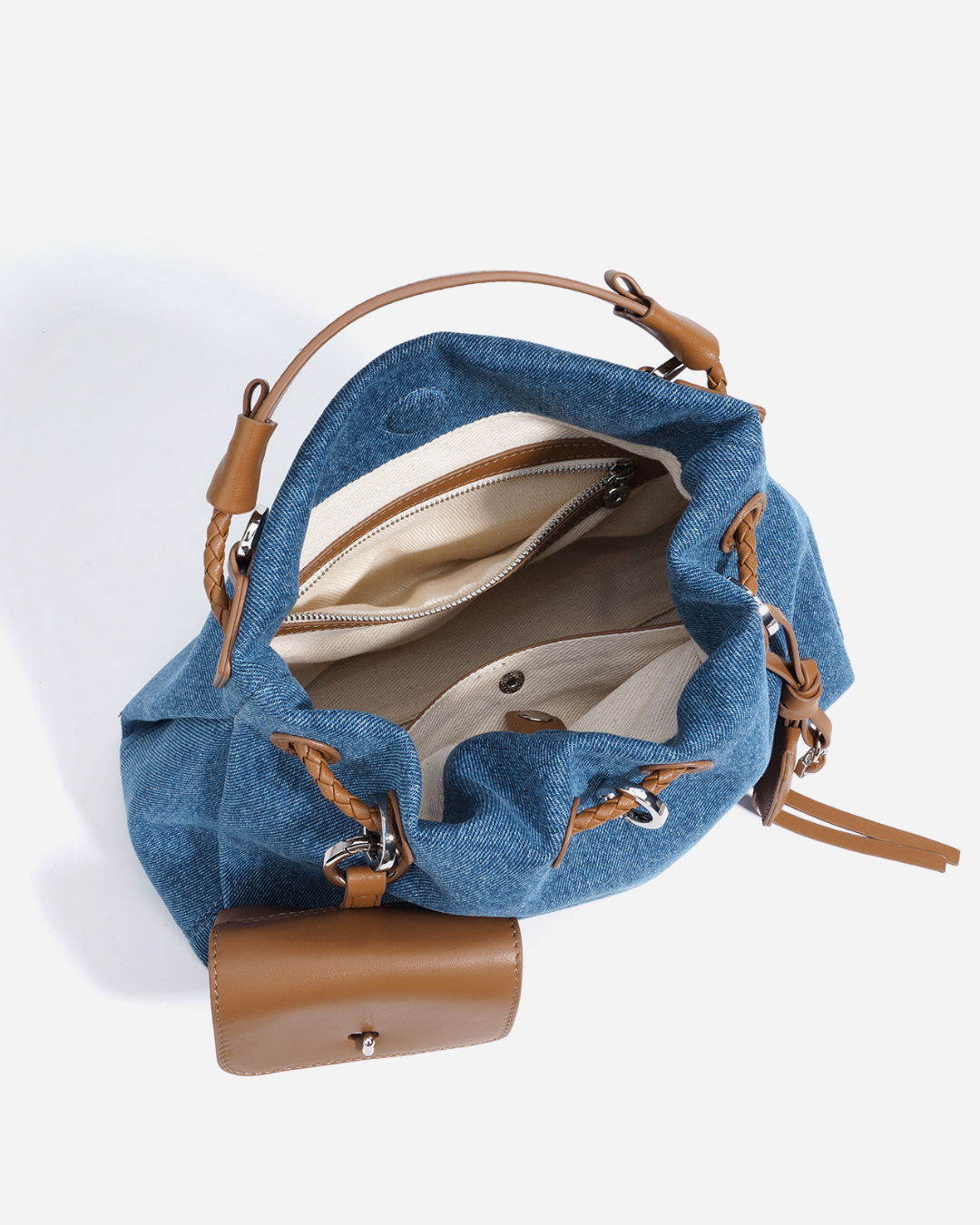 Túi đeo vai rút dây Breeze Denim | Thiết kế thời trang và tiện dụng