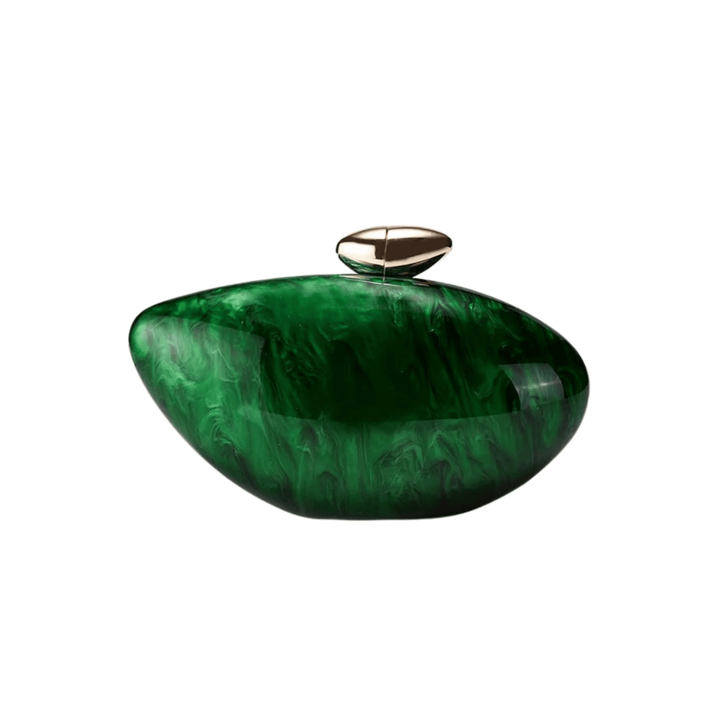 PearlPebble™ Acrylic Evening Bag – Sparkling & Sculptural Design