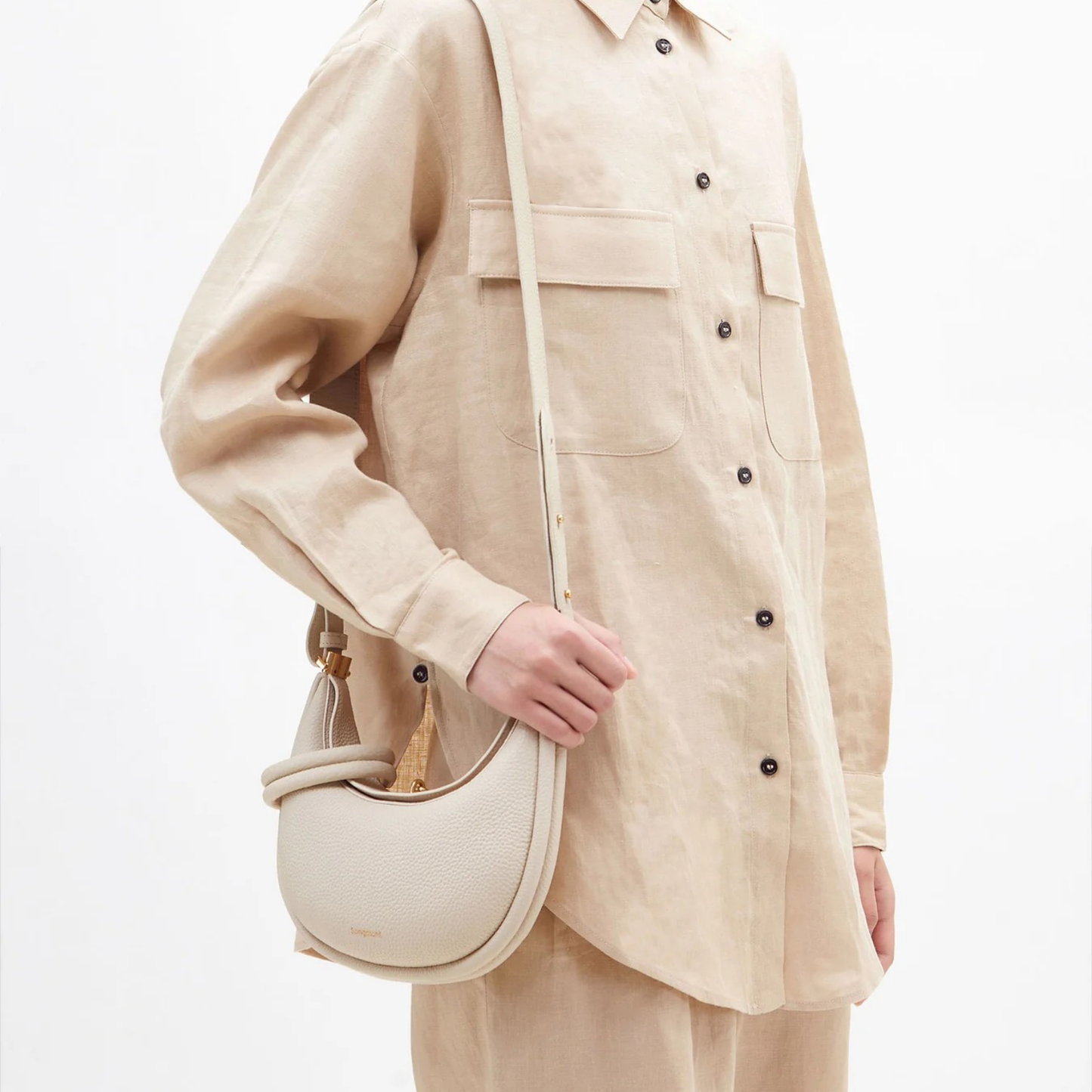Songmont – Bolsa de couro estilo moderno e elegante