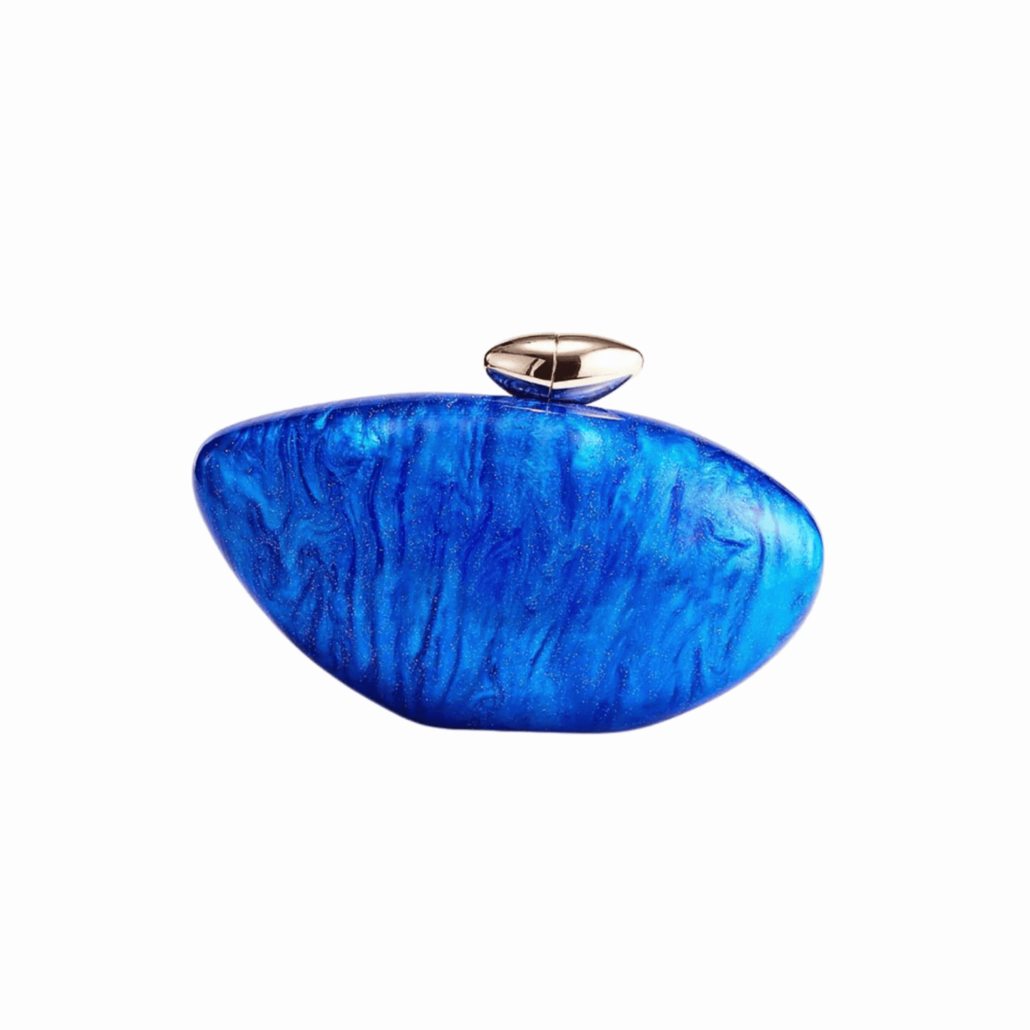 PearlPebble™ Acrylic Evening Bag – Sparkling & Sculptural Design