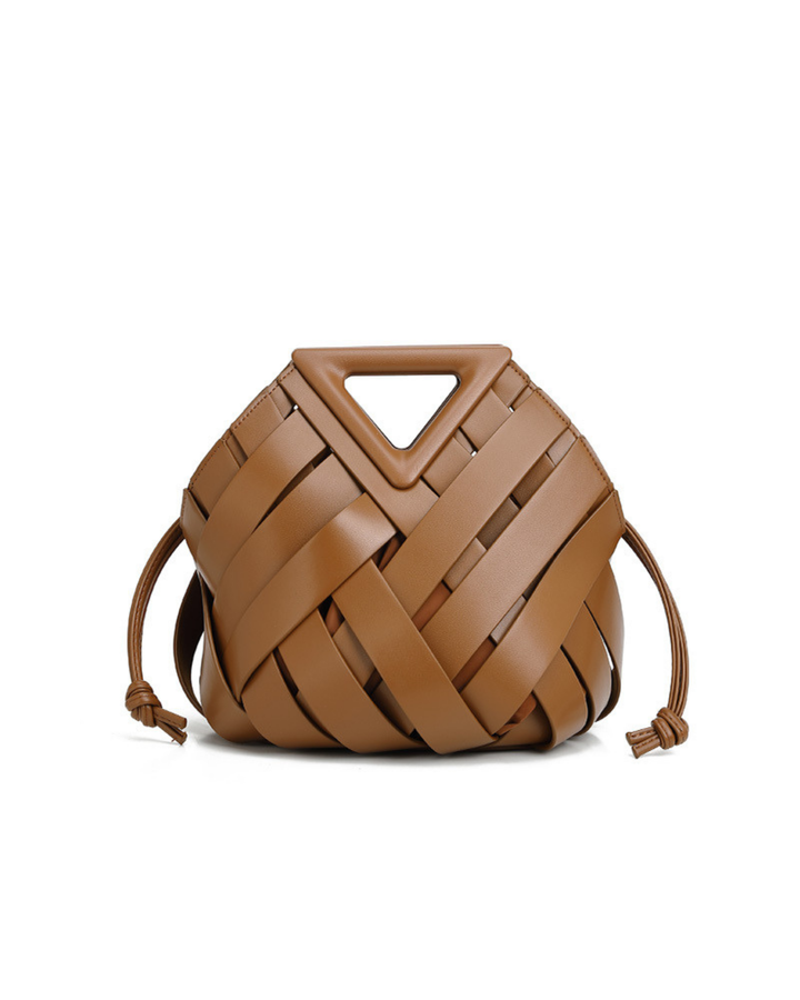 Túi xách nữ TriHandle™ Geometric Knit – Dây đeo có thể điều chỉnh, quai xách hình tam giác
