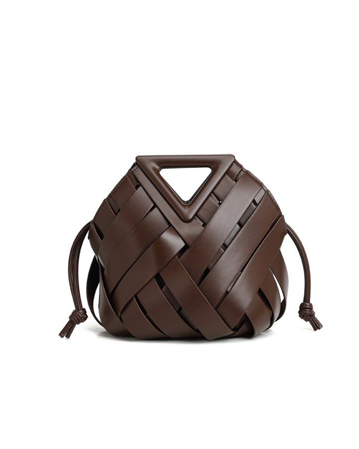 Túi xách nữ TriHandle™ Geometric Knit – Dây đeo có thể điều chỉnh, quai xách hình tam giác