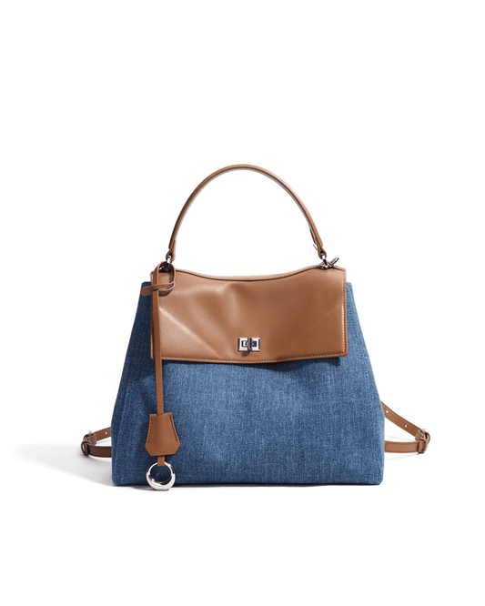 Switch – Denim Leather Handbag, Shoulder Bag &amp; Backpack