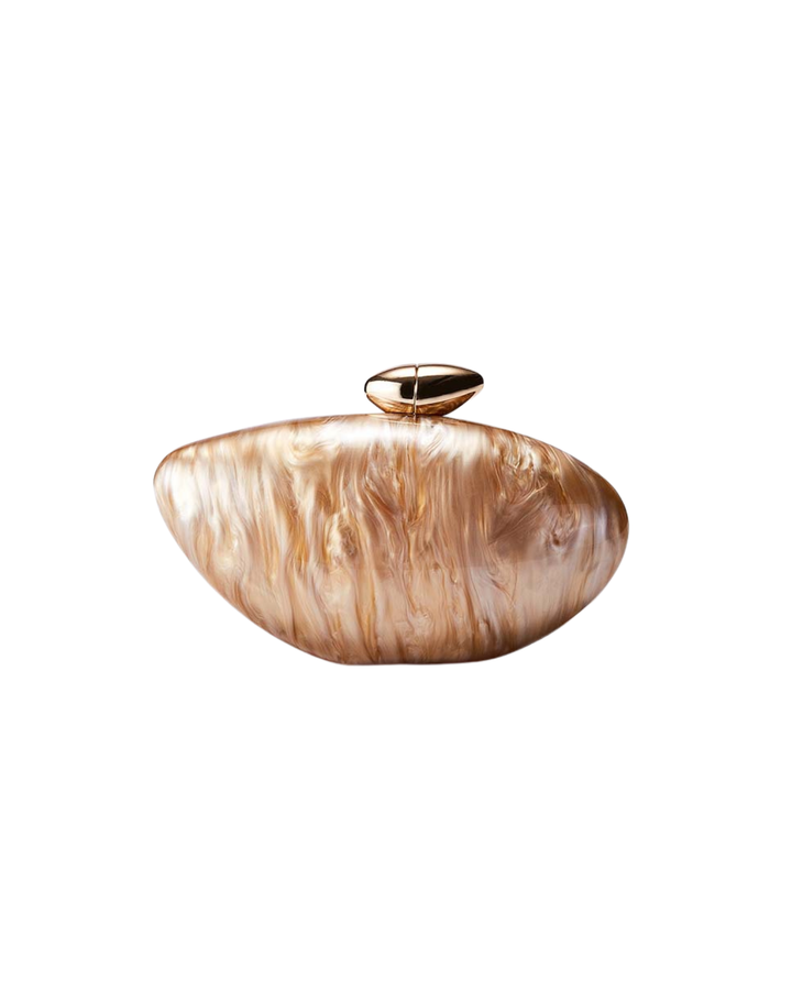 PearlPebble™ Akrilik Abiye Clutch
