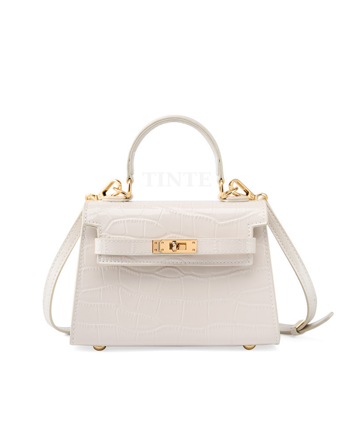 Hermes Kelly Mini bag Crocodile Pattern Style Genuine Leather Hand &amp; Shoulder Bag
