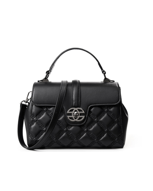 Capitone Genuine Leather Shoulder and Handbag