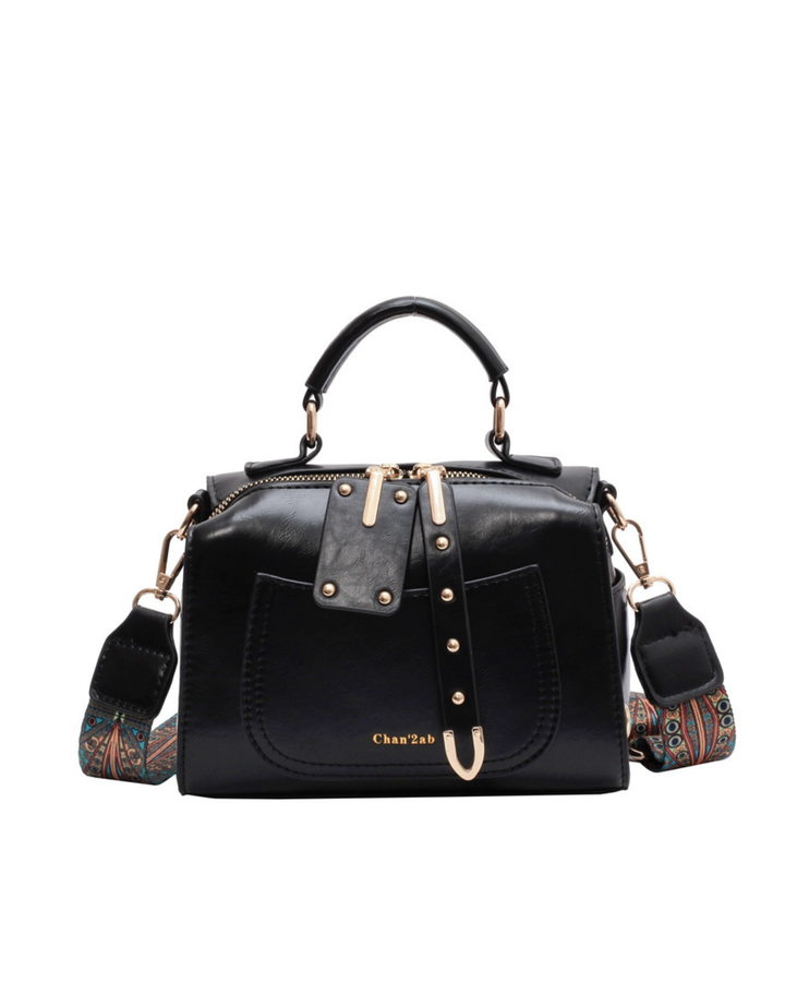 Bohemian Patterned Adjustable Strap Hand &amp; Shoulder Bag