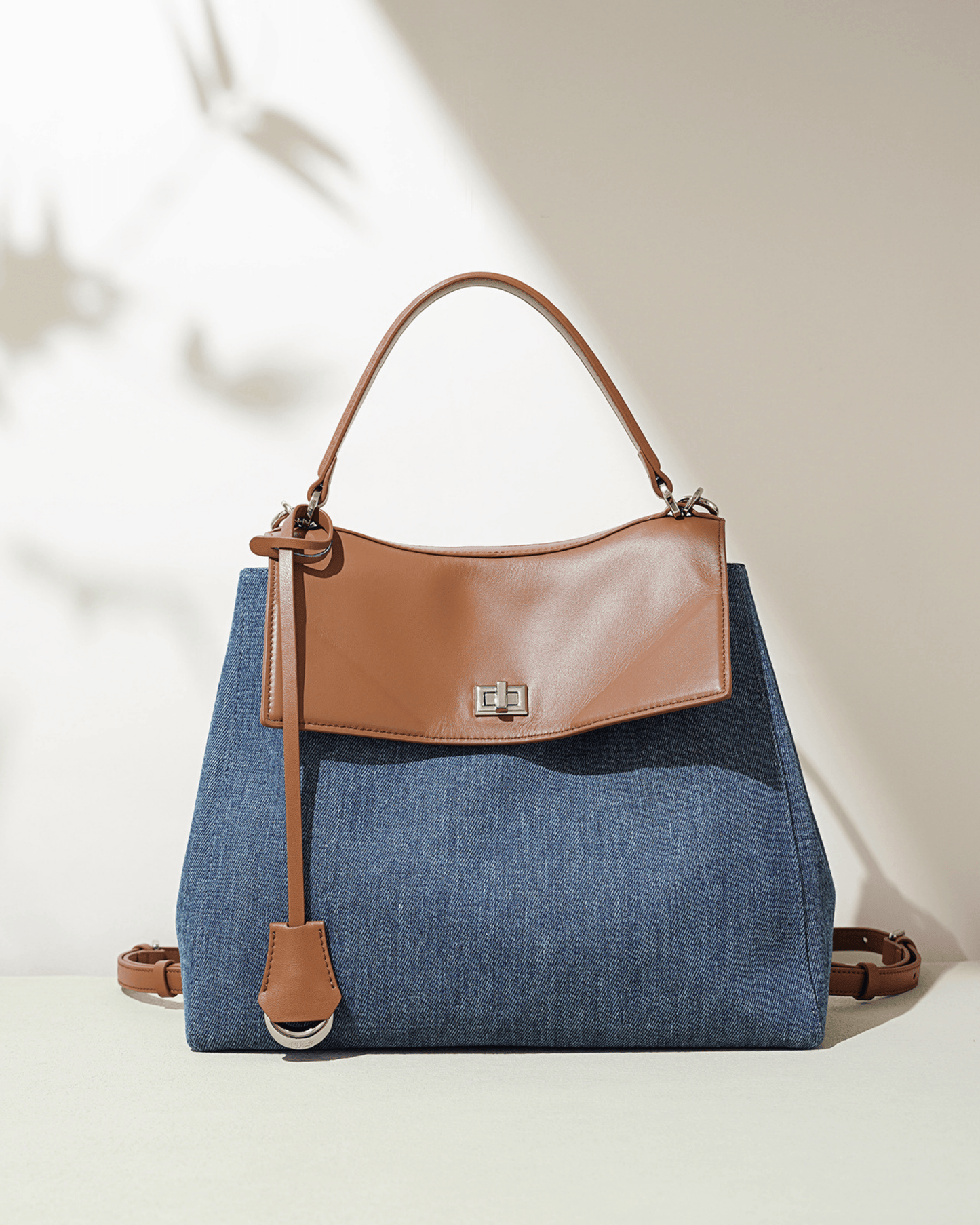 Switch – Denim Leather Handbag, Shoulder Bag &amp; Backpack