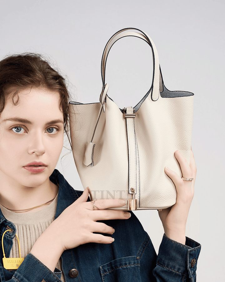 Hermes Picotin Genuine Leather Mini Bag – Stylish &amp; Compact Bucket Bag