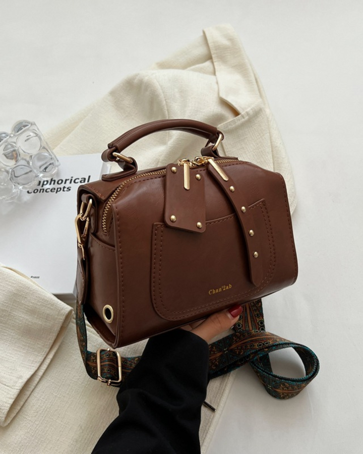 Bohemian Patterned Adjustable Strap Hand &amp; Shoulder Bag
