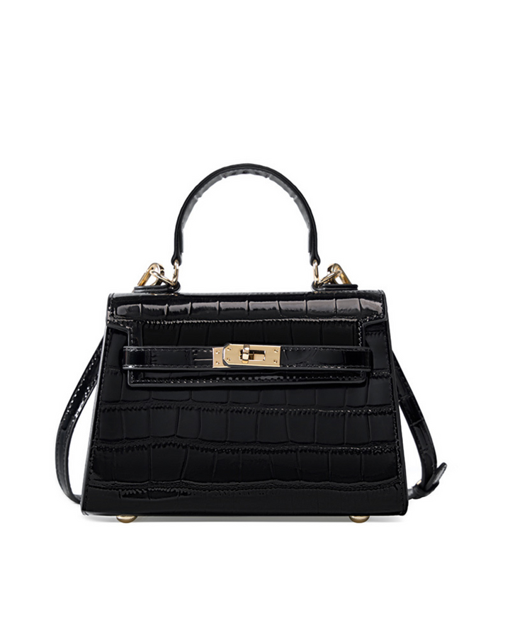 Hermes Kelly Mini bag Crocodile Pattern Style Genuine Leather Hand &amp; Shoulder Bag