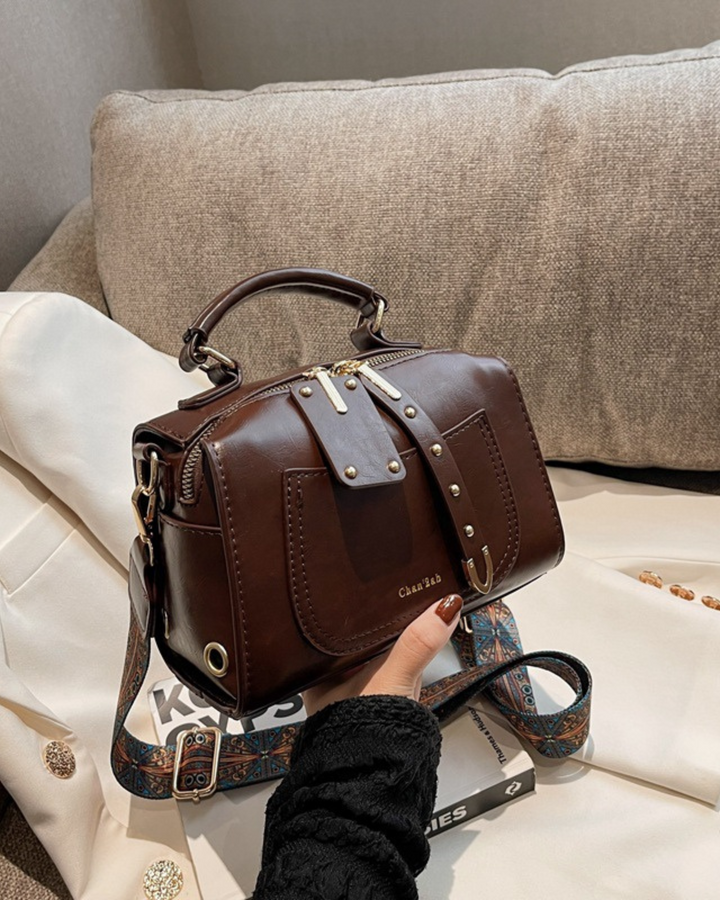 Bohemian Patterned Adjustable Strap Hand &amp; Shoulder Bag