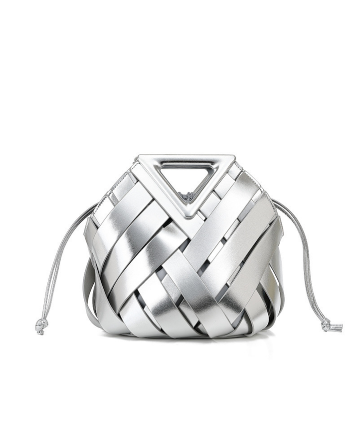 Túi xách nữ TriHandle™ Geometric Knit – Dây đeo có thể điều chỉnh, quai xách hình tam giác
