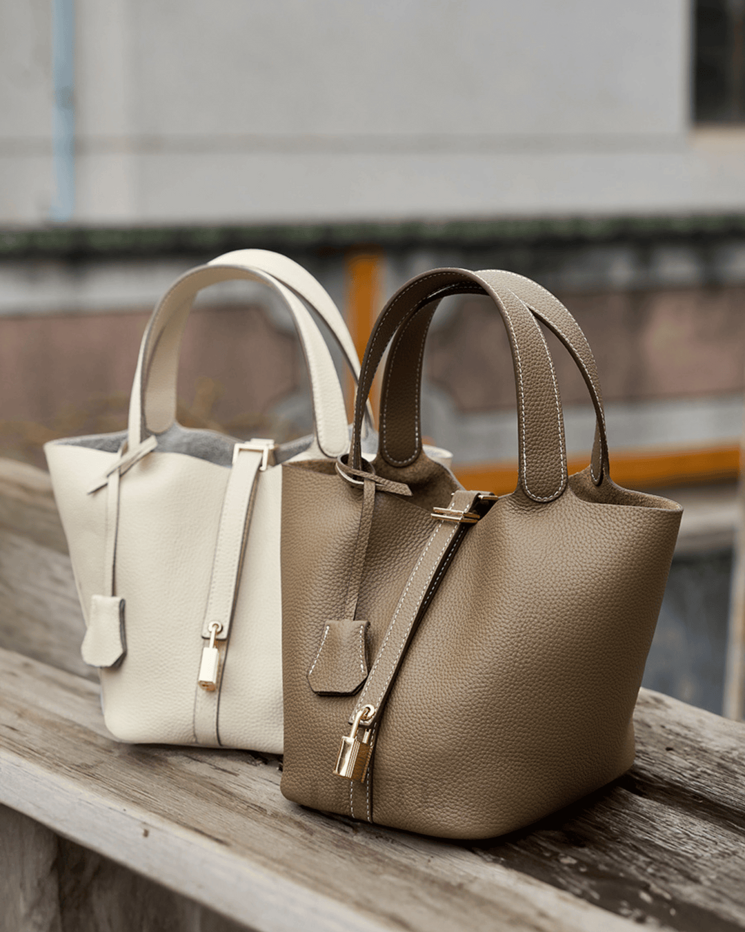 Hermes Picotin Genuine Leather Mini Bag – Stylish &amp; Compact Bucket Bag
